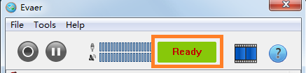 Evaer Skype video call recorder ready status