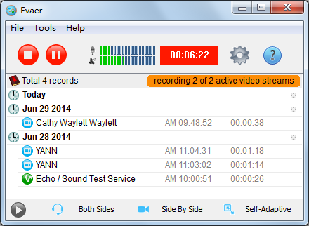 download the last version for apple Evaer Video Recorder for Skype 2.3.8.21